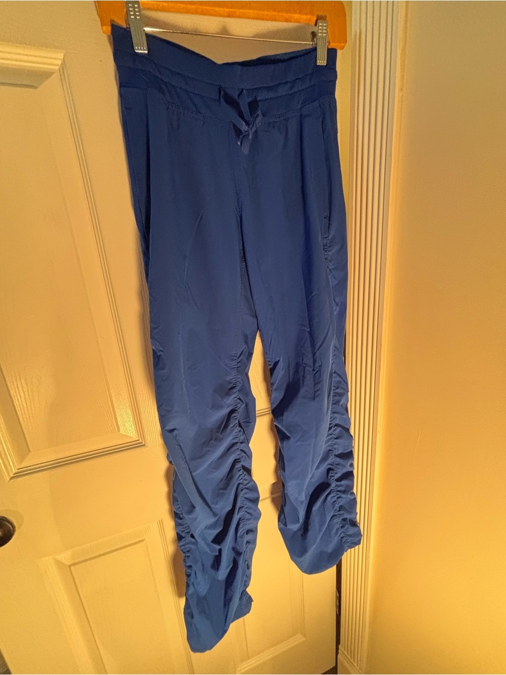 Under Armour Royal Blue Ruched Jogger Pants